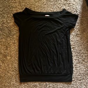 Boatneck Black Top